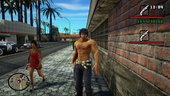 Miguel with Jin's Pants